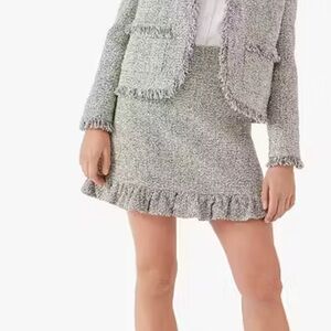 Kate Spade ♠️ Metallic Tweed Skirt Sz 16